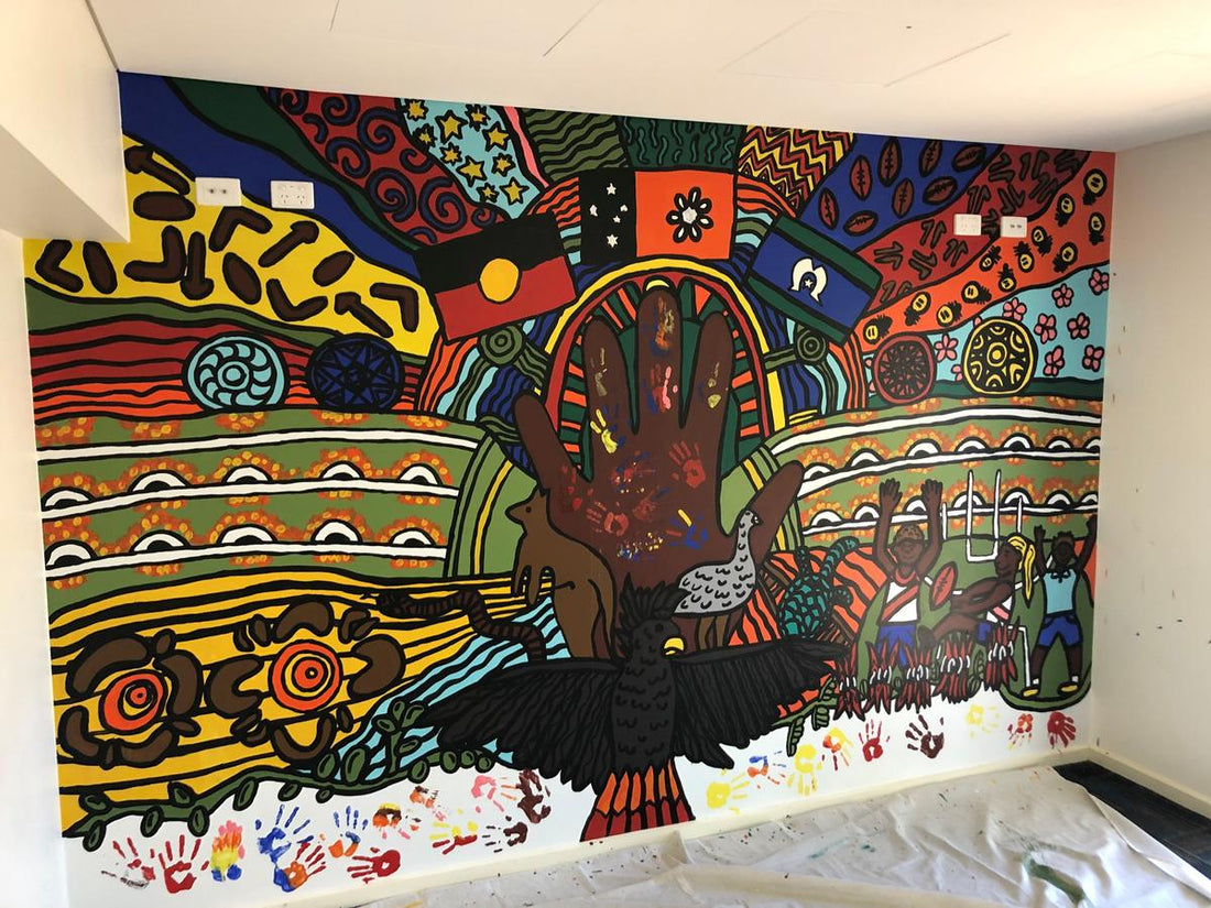 Graham Polly Farmer Foundation Mural