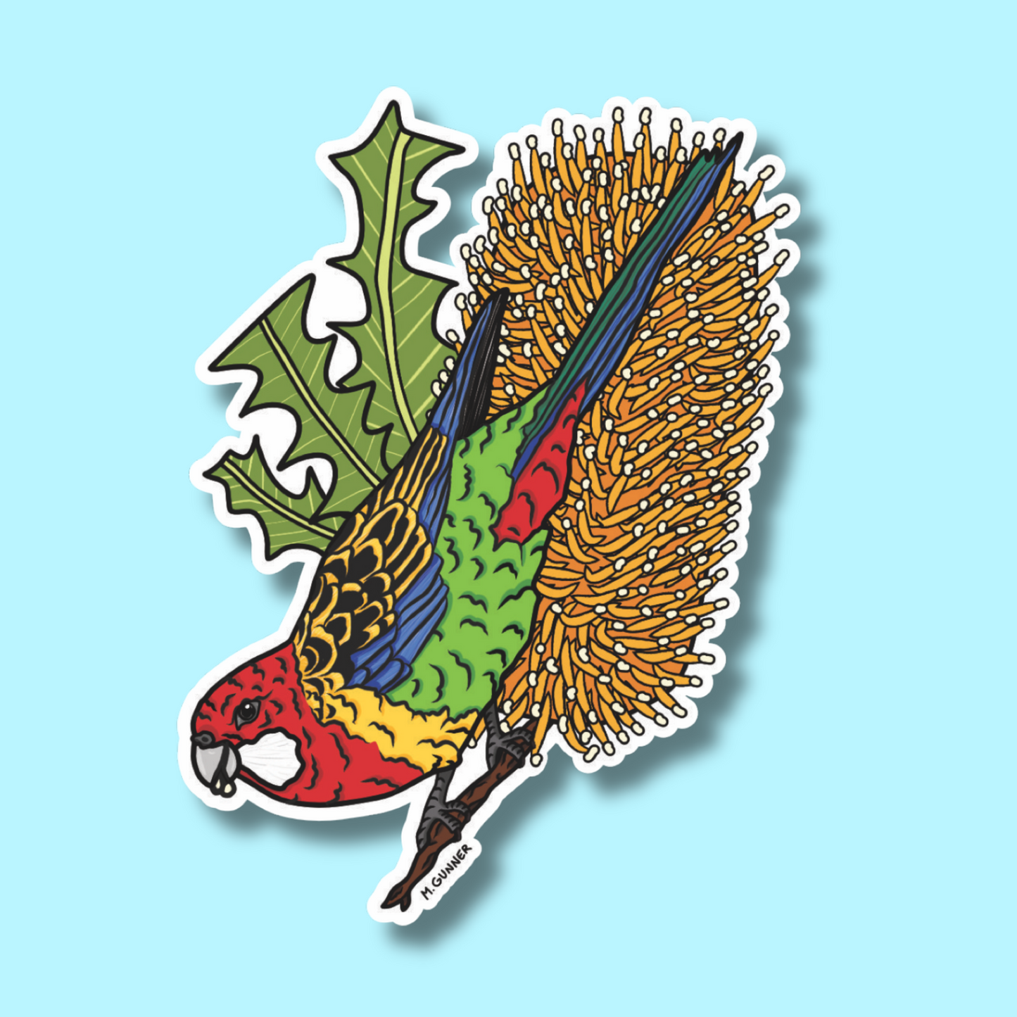 'Australian Backyard Birds' Sticker Packs