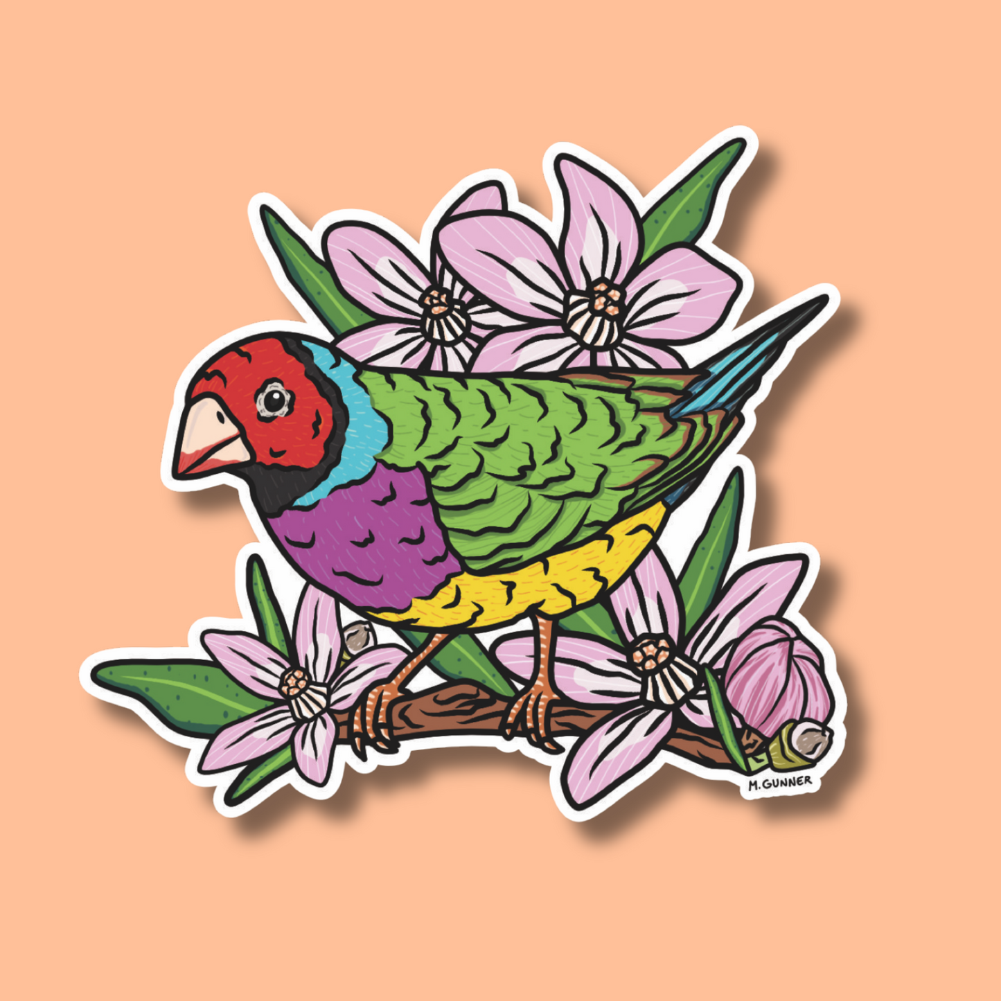 'Australian Backyard Birds' Sticker Packs