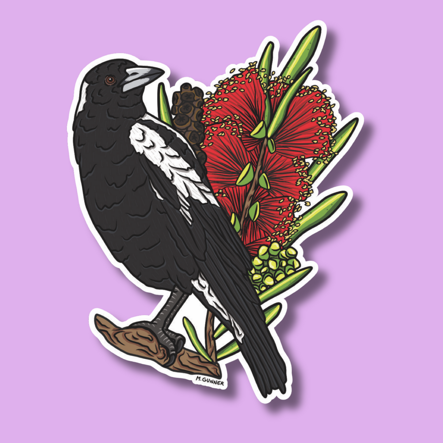 'Australian Backyard Birds' Sticker Packs