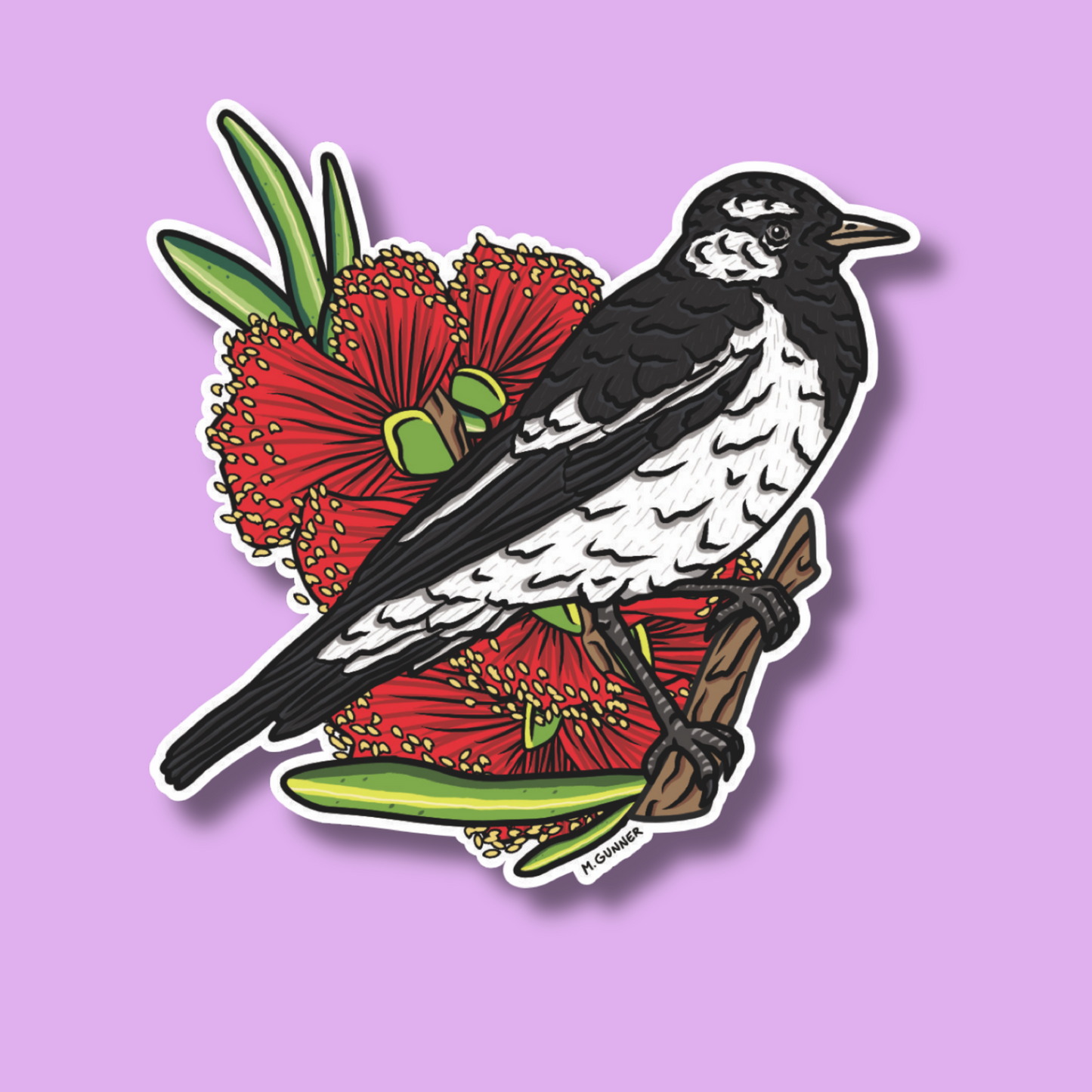 'Australian Backyard Birds' Sticker Packs