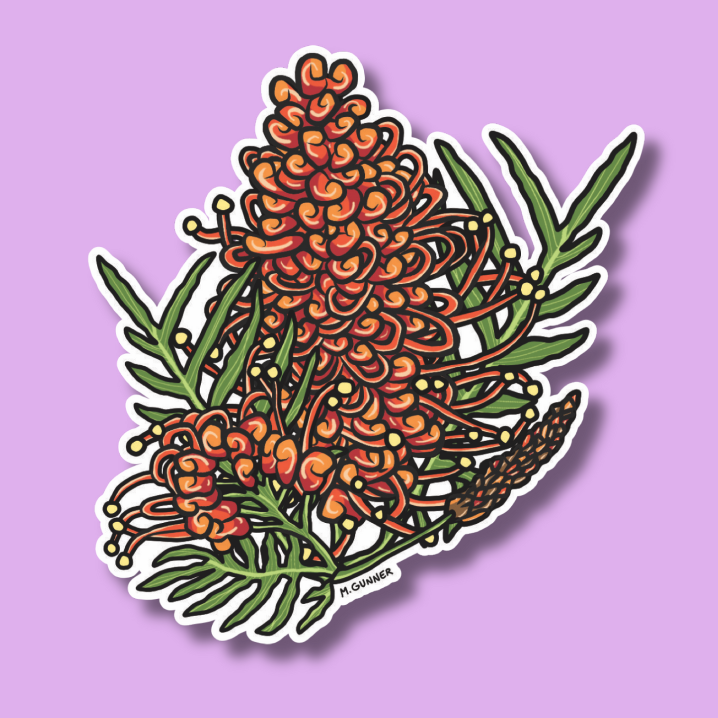 Grevillea Sticker