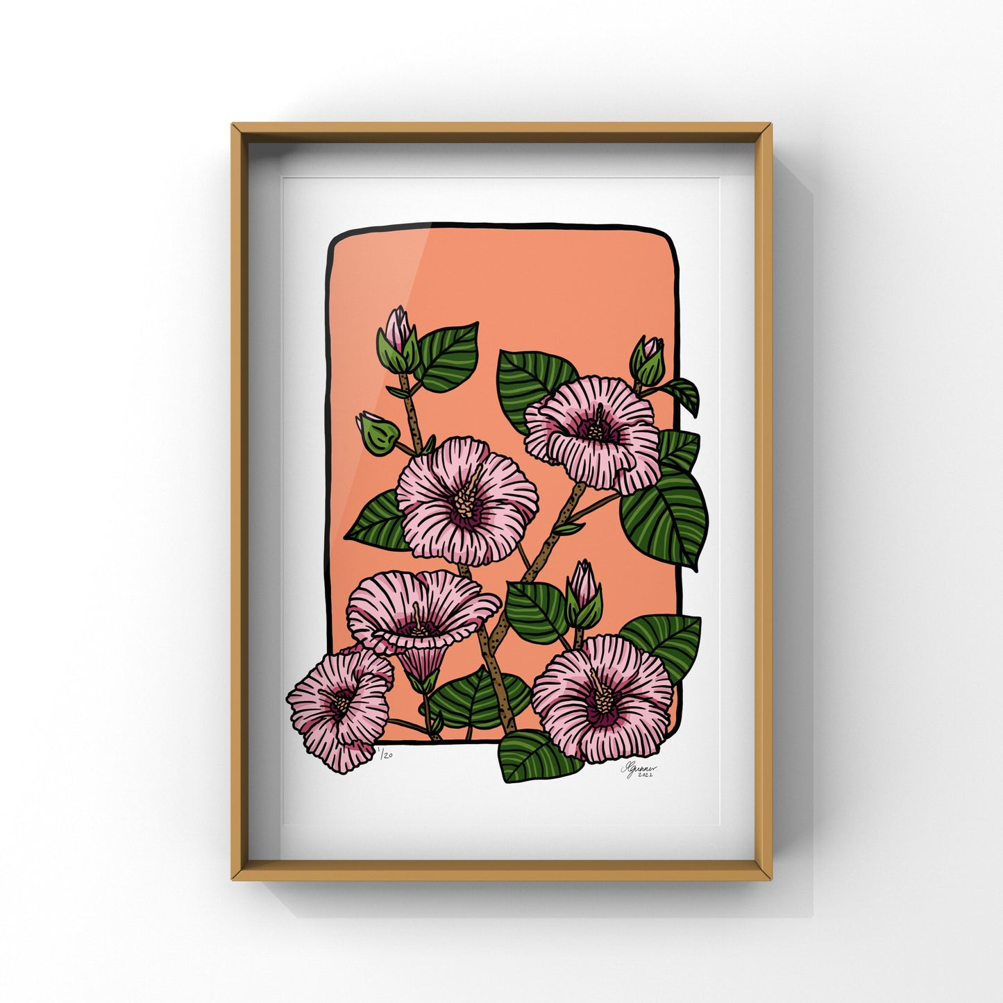 'Desert Roses' Art Print