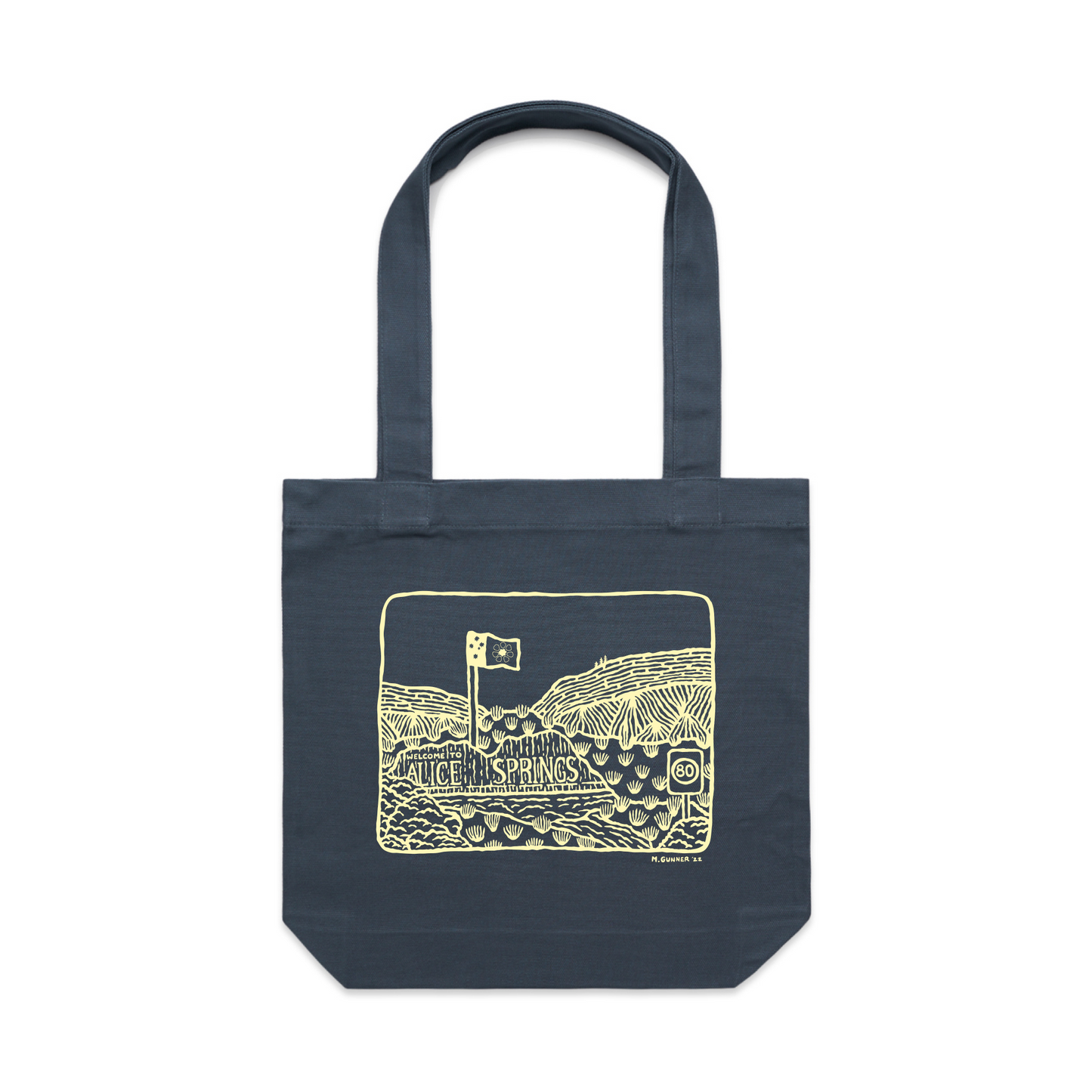 'Welcome to Alice Springs' Tote Bag