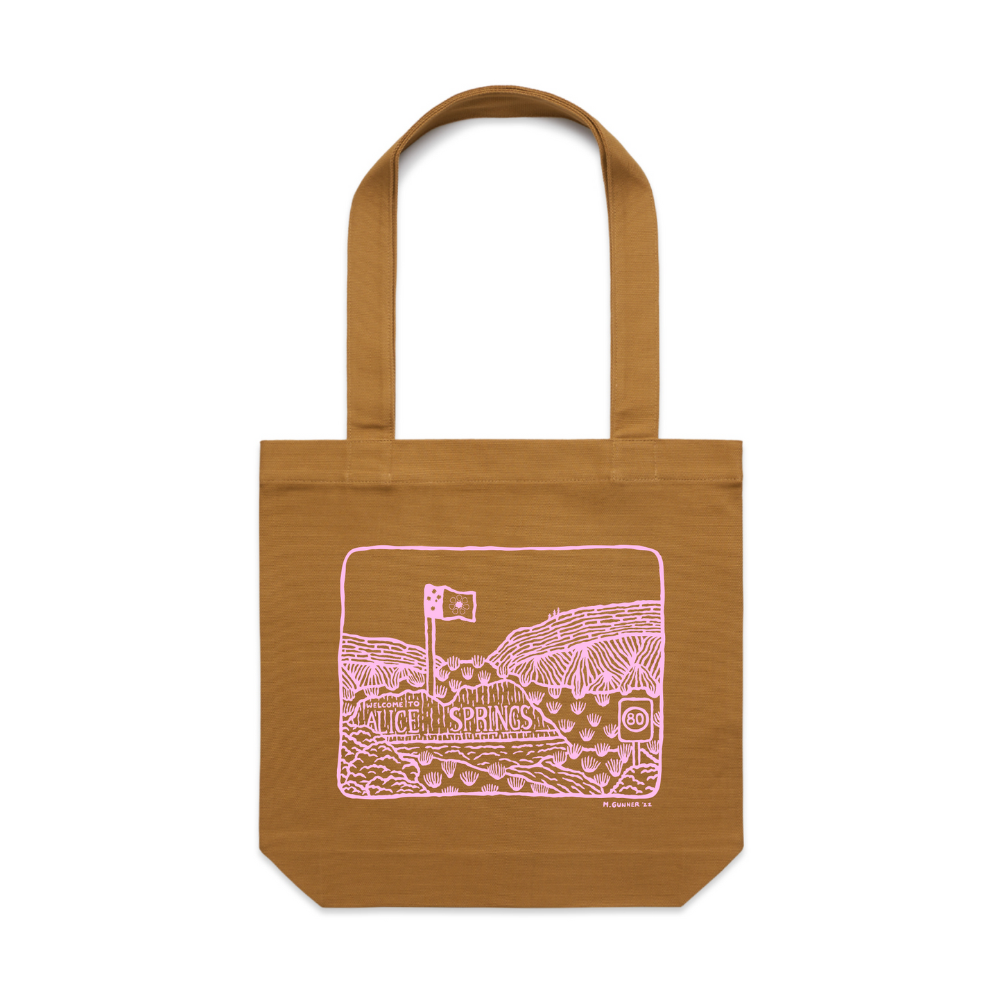 'Welcome to Alice Springs' Tote Bag