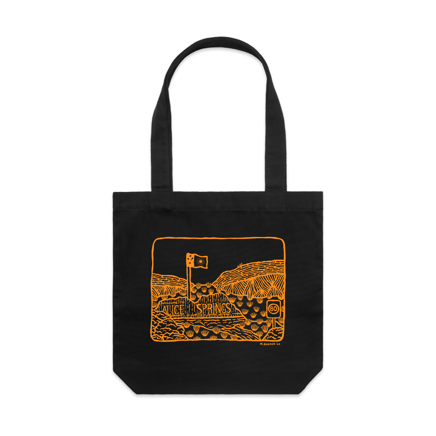 'Welcome to Alice Springs' Tote Bag