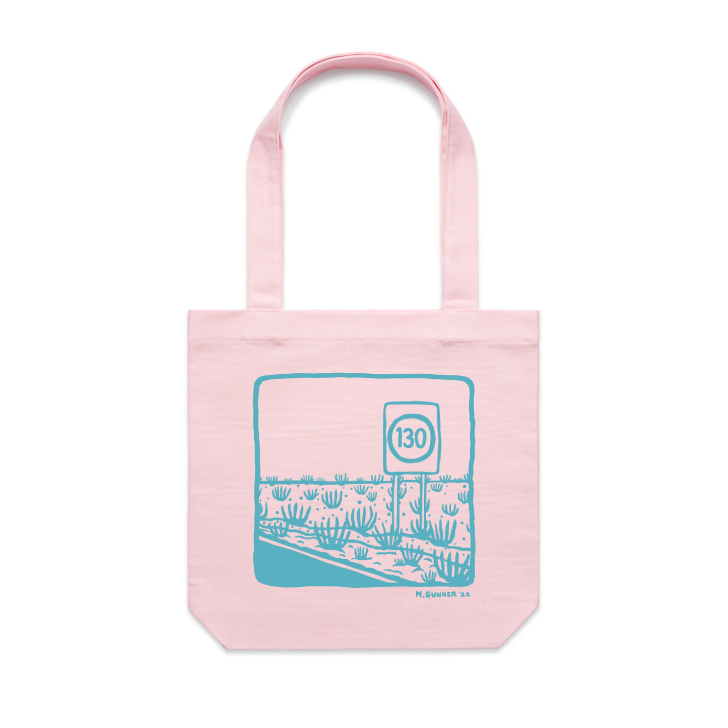 '130km Sign' Tote Bag