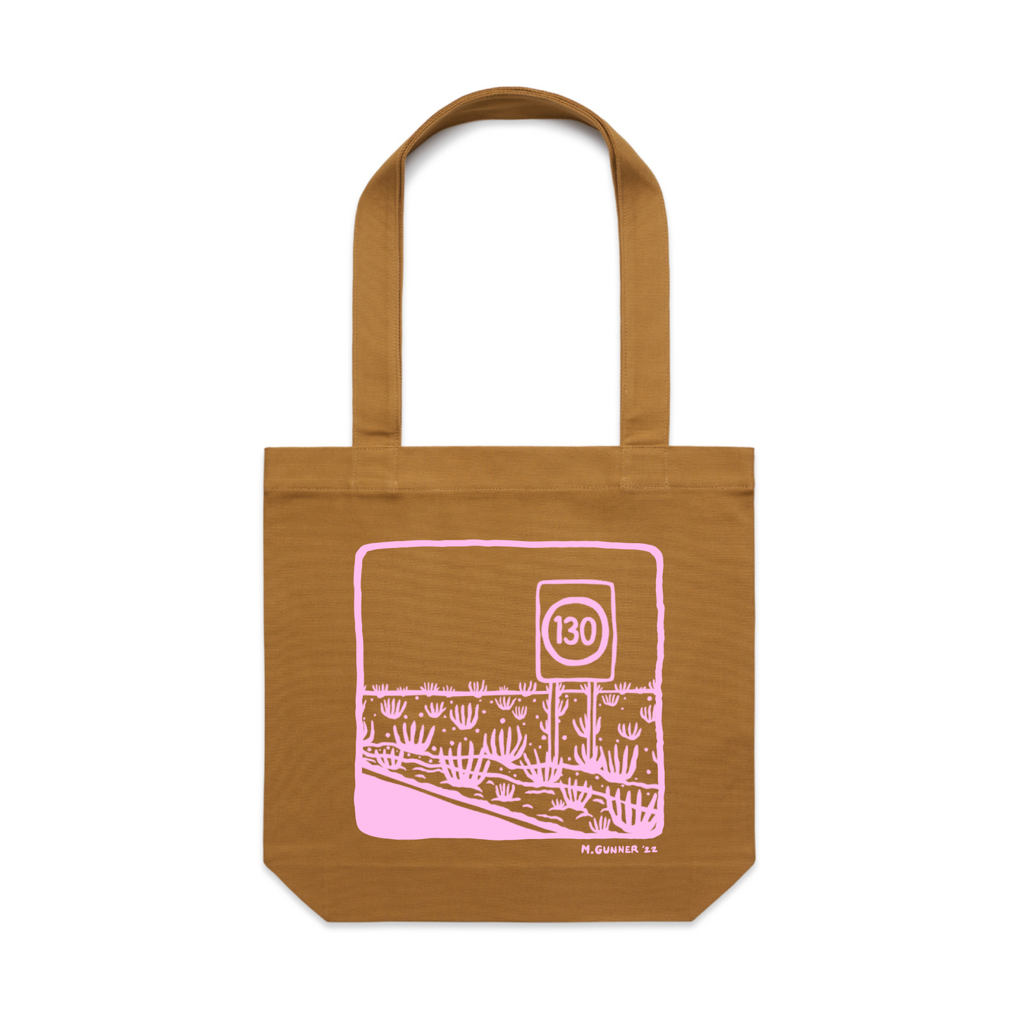 '130km Sign' Tote Bag