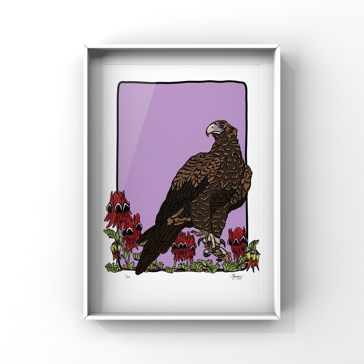 'Wedge-Tail Eagle' Art Print