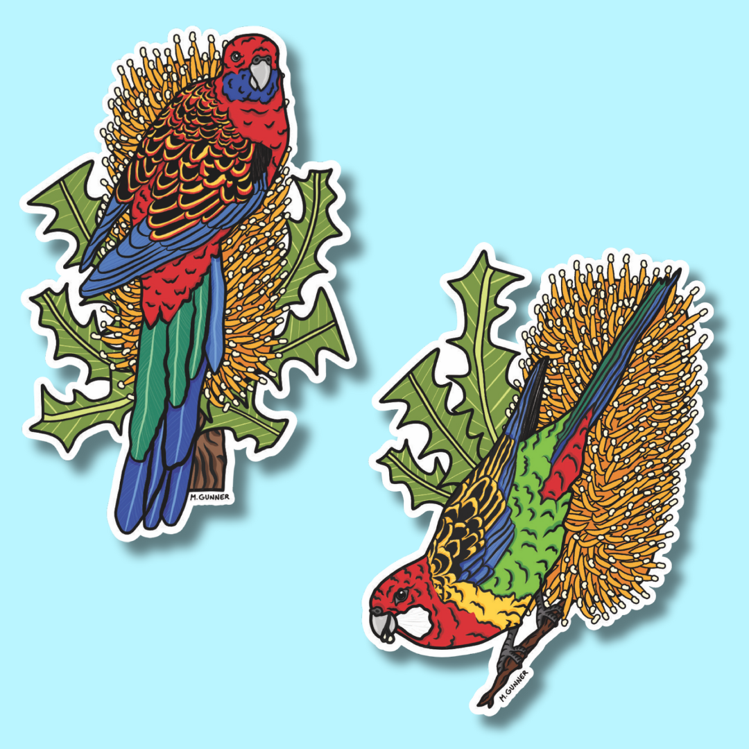 Rosella Stickers