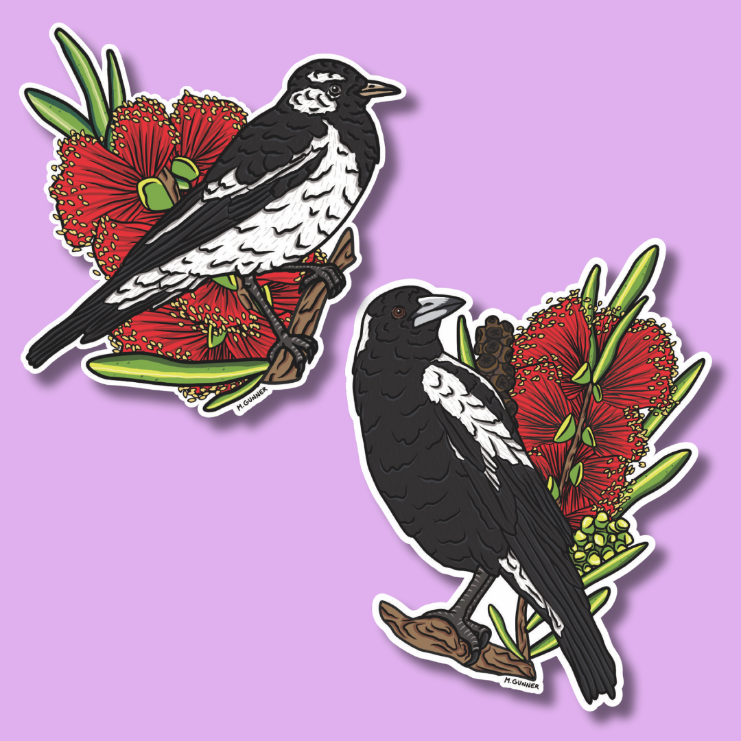 Magpie Stickers