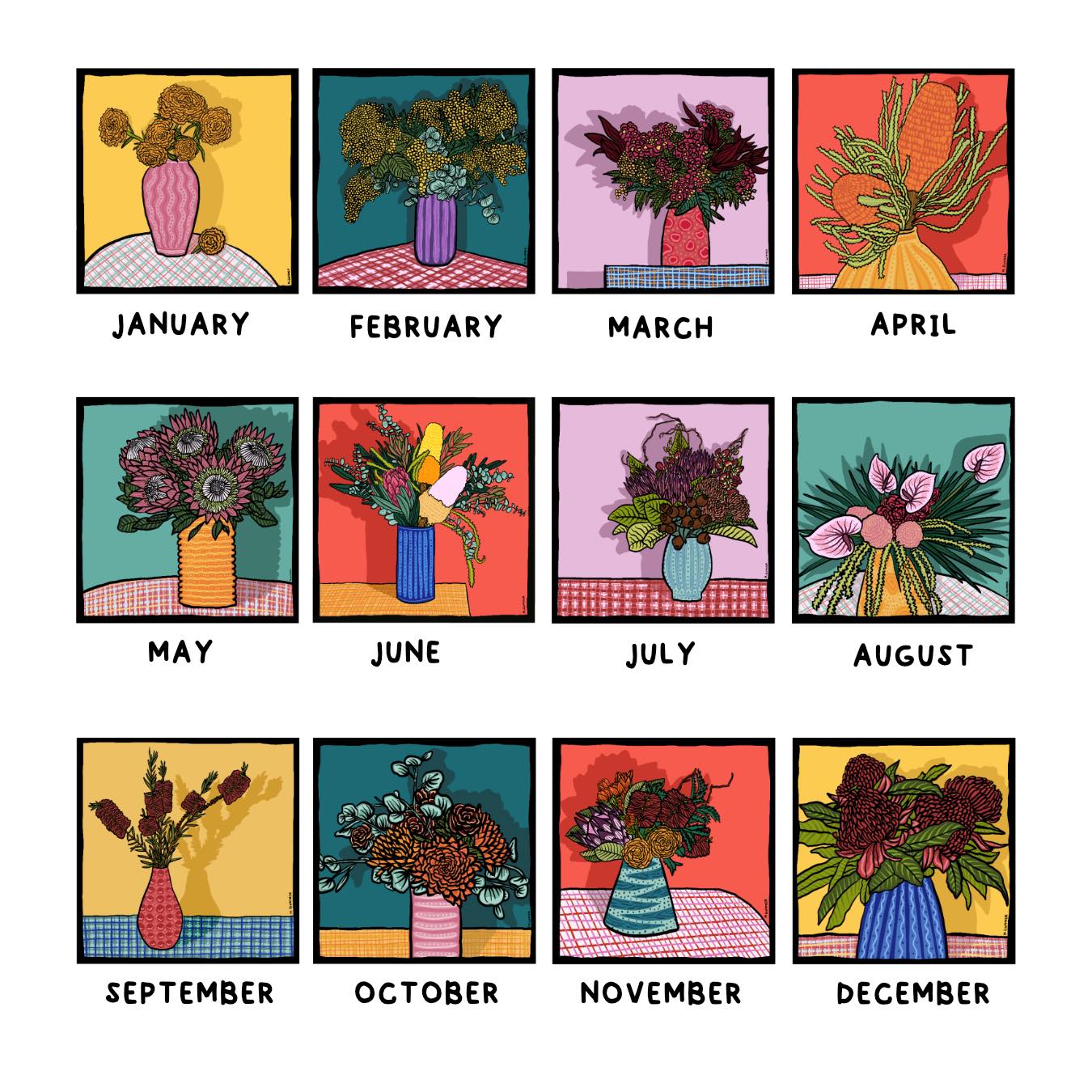 2022 Calendar Recycled Prints